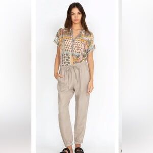 Johnny Was Tandy Linen Jogger